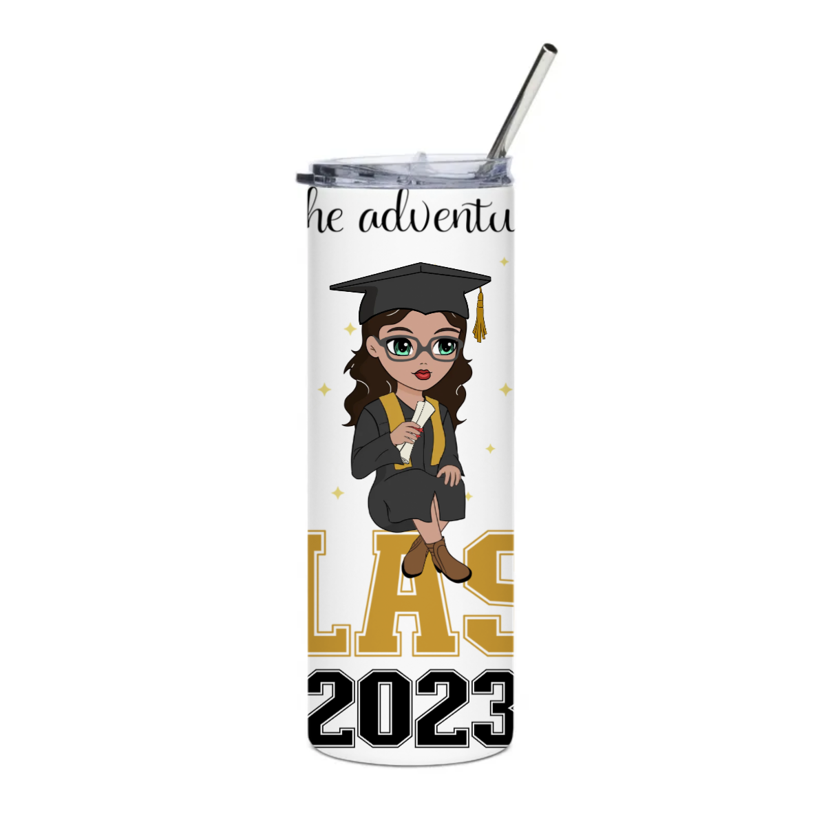 Buy the best graduate tumbler gift at Mighty Expressions