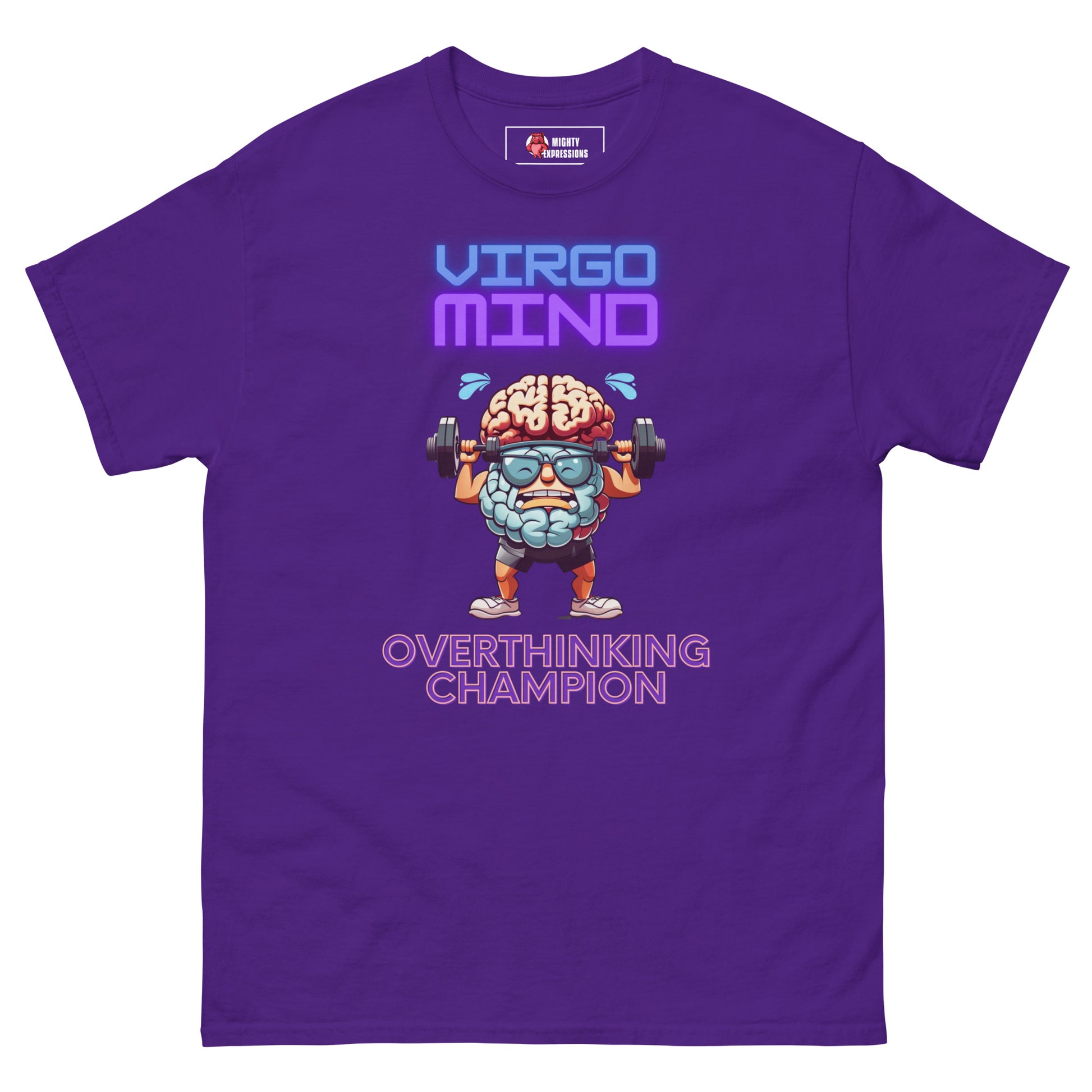 "Virgo Mind, Overthinking Champion" Graphic Tee