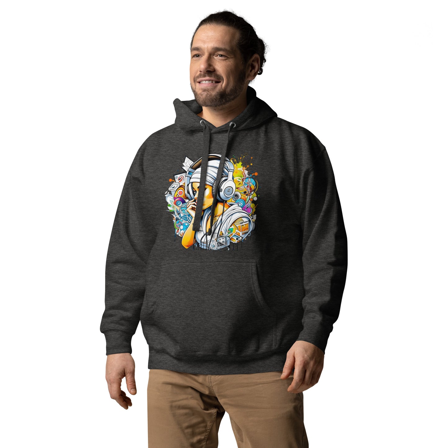 Soulful Soundscapes Hoodie | Groovy Unisex Hoodie | Mighty Self-Expressions
