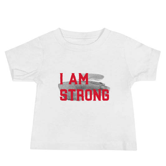 I Am Strong Baby Jersey Short Sleeve Tee