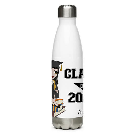 Buy the best Graduation Stainless Steel Water Bottle from Mighty Expressions