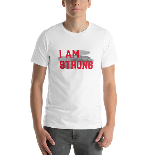 I Am Strong Short-Sleeve Unisex T-Shirt | Mighty Expressions