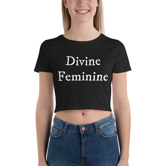Divine Feminine Crop Tee