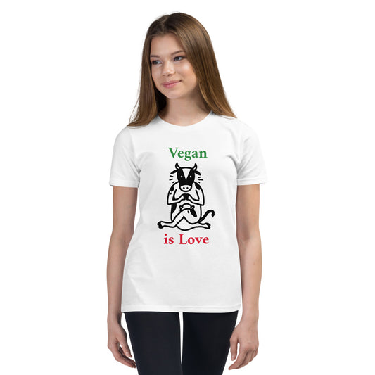 Vegan is Love T-Shirt